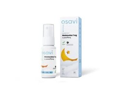 Osavi Melatonin with Passion Flower Oral Spray, 1mg (Blackcurrant) - 25 ml